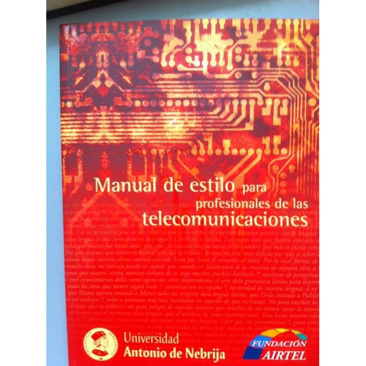 Manual de estilo para profesionales de las telecomunicación.